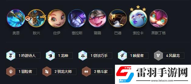金铲铲之战风暴龙九五阵容攻略