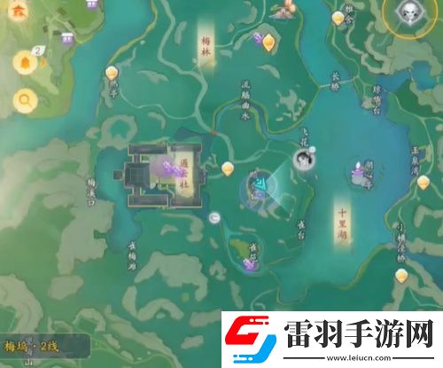射雕梅坞搜奇宝藏图全收集攻略