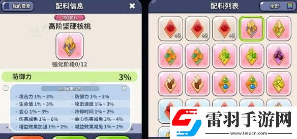 冲呀饼干人王国高级配料获得攻略