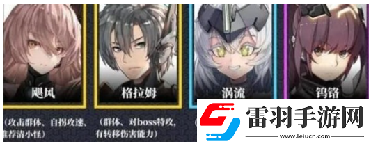 交错战线游戏角色排行一览