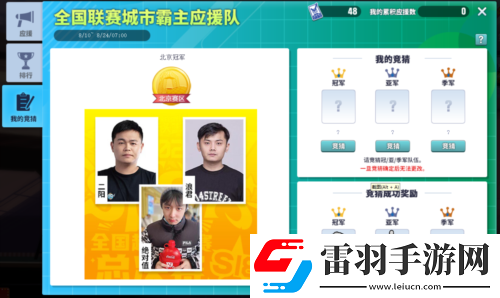 街头篮球SFSA总决赛球队打CALL
