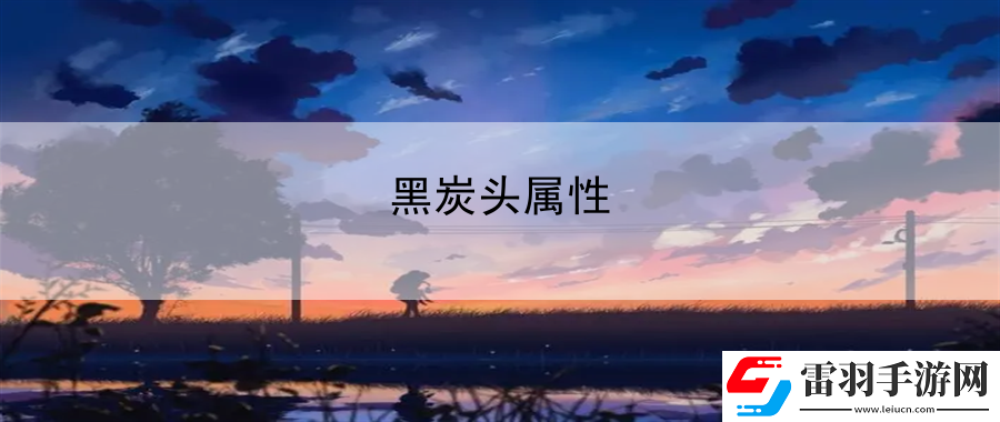 黑炭头属性
