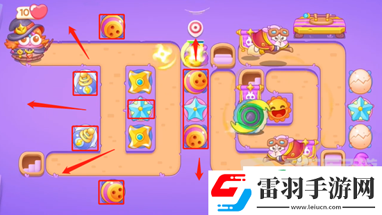 保卫萝卜4阿波与魔法宝藏第3关怎么过