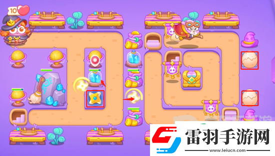 保卫萝卜4阿波与魔法宝藏第3关怎么过