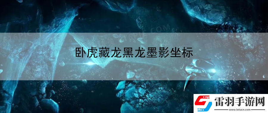 卧虎藏龙黑龙墨影坐标