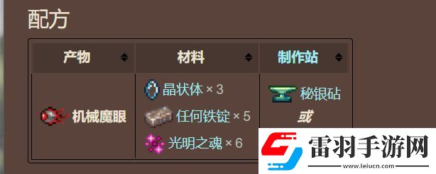 泰拉瑞亚双子魔眼召唤条件