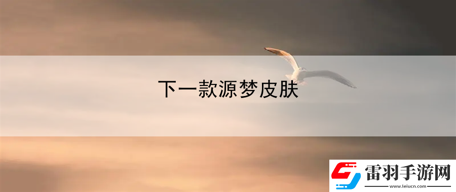下一款源梦皮肤