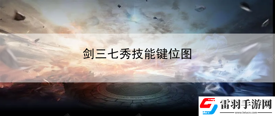 剑三七秀技能键位图