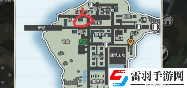 行荒之路东威尔镇地图探索一览