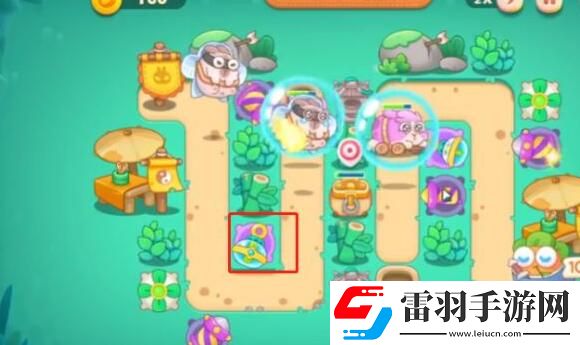 保卫萝卜4卧兔藏龙第7关攻略