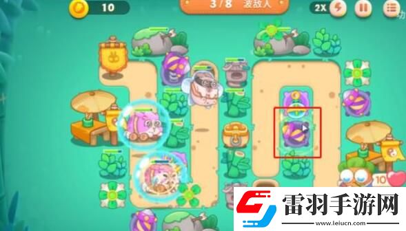 保卫萝卜4卧兔藏龙第7关攻略