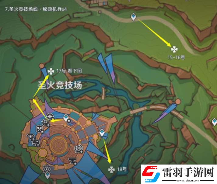 原神纳塔秘源机兵讨伐路线一览