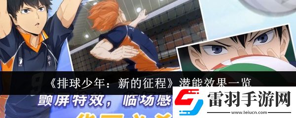 排球少年新的征程潜能效果怎么样