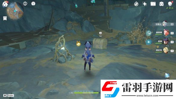 原神地下矿区宝箱怎么开