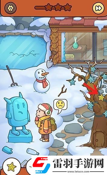 脑洞大侦探怎么通过雪地玩闹怎么找到鱼