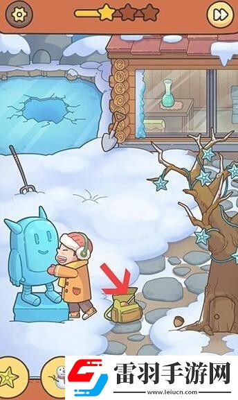 脑洞大侦探怎么通过雪地玩闹怎么找到鱼