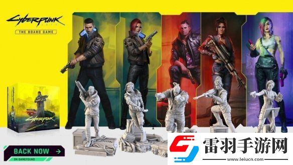 赛博朋克同IP桌游开启众筹总筹金额为目标的18倍