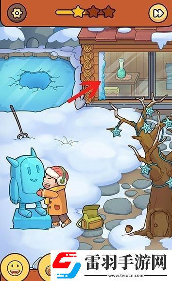 脑洞大侦探怎么通过雪地玩闹怎么找到鱼