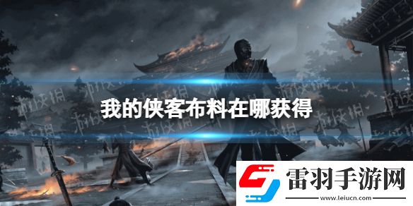 我的侠客布料怎么获得我的侠客布料获取位置