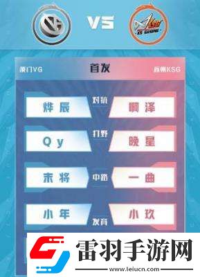 2022王者荣耀kpl夏季赛6月10日首发名单介绍