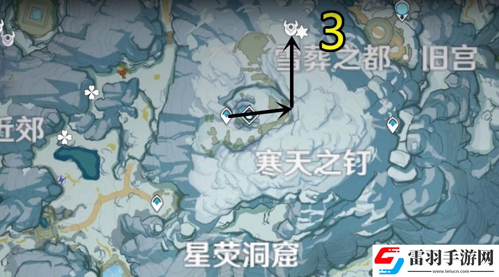原神星银矿石分布图