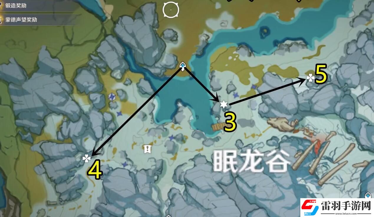 原神星银矿石分布图