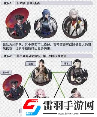归龙潮长命锁如何培养长命锁配队思路分享
