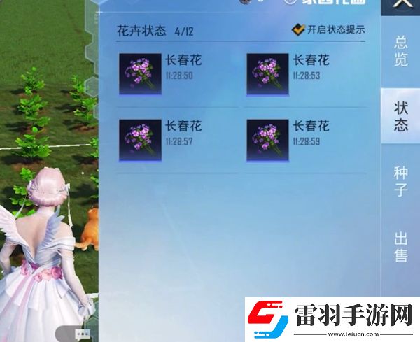 和平精英花圃种子在哪买