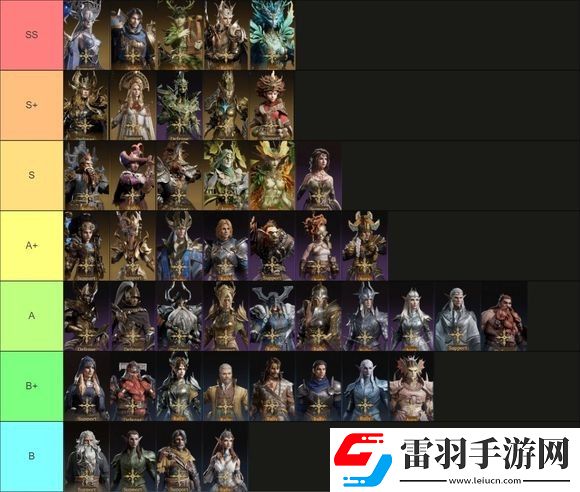 龙息神寂全职业推荐天梯表