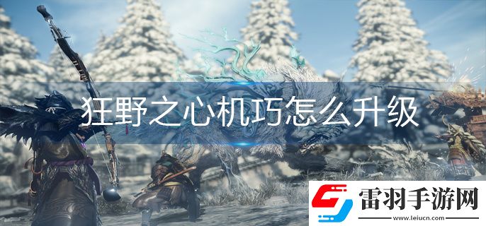 狂野之心机巧怎么升级