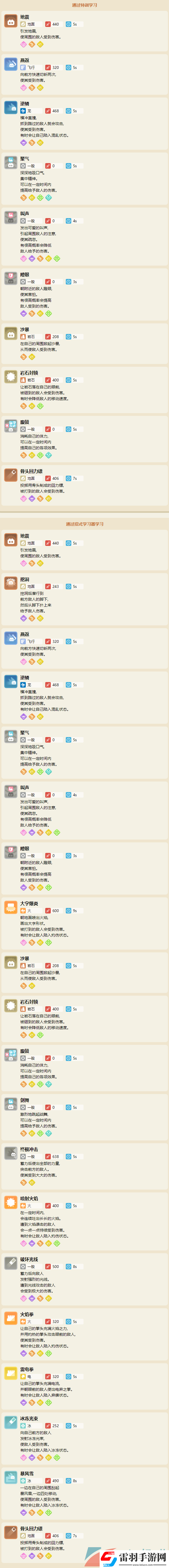 宝可梦大探险嘎啦嘎啦属性技能怎么样