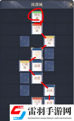 如鸢涿郡据点重建路线分析