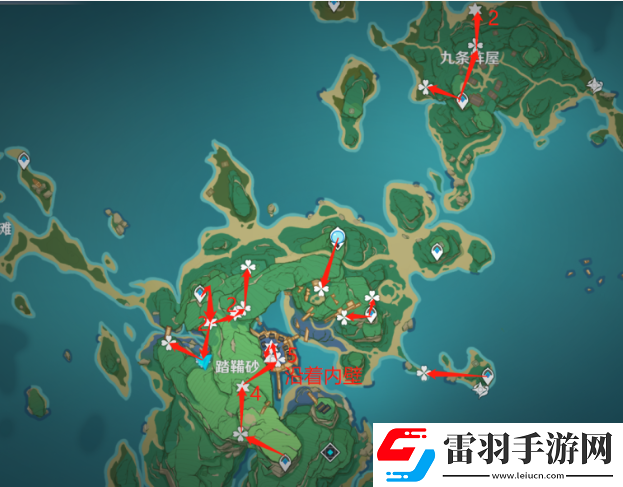 原神5.0鬼兜虫采集路线2024鬼兜虫在哪里采集