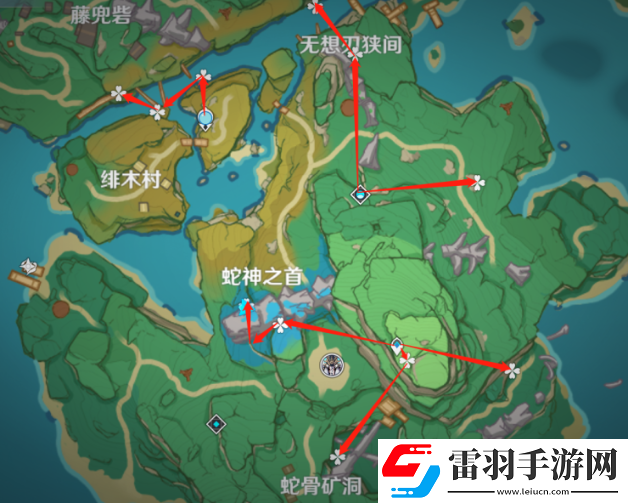 原神5.0鬼兜虫采集路线2024鬼兜虫在哪里采集