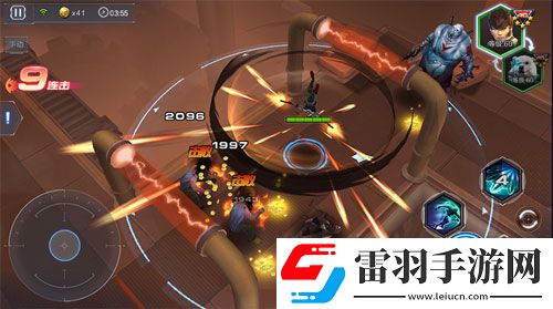 PVP和PVE同步燃烧乐卓网络超能战线射心跳