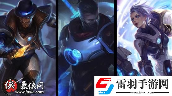 LOL未来战士瑞文、卡牌、慎皮肤特效展示