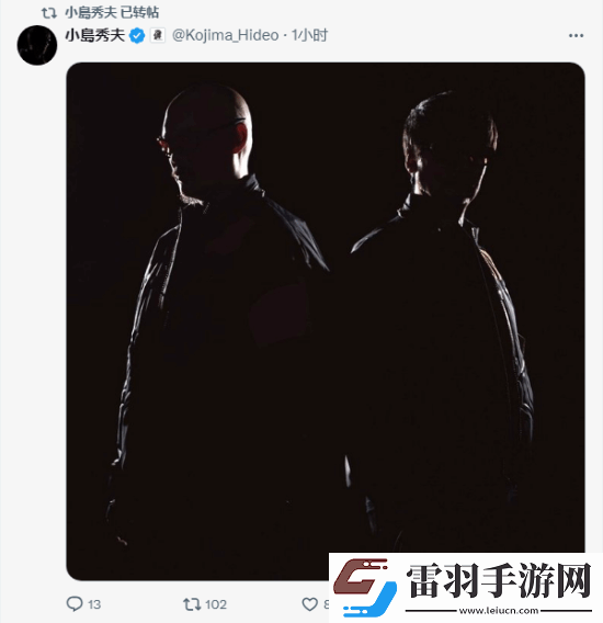 小岛秀夫神秘剪影图引猜测