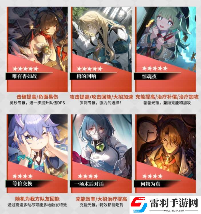 崩坏星穹铁道灵砂光锥搭配推荐