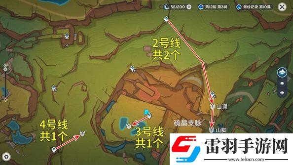 原神大灵显化身讨伐路线是什么