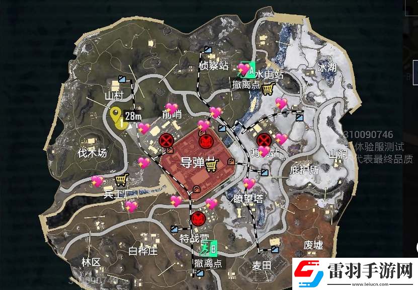 和平精英地铁逃生冰河禁区油桶位置大全