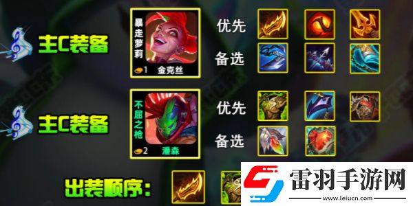 金铲铲之战s10朋克金克丝阵容推荐