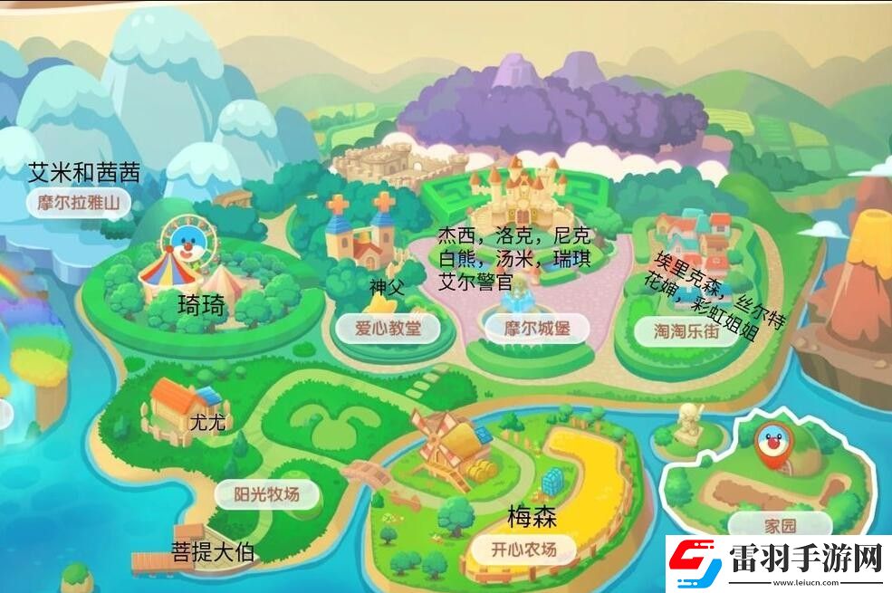 摩尔庄园杰西刷新地点分析