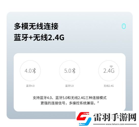 多模智慧赋能详解雷柏M700G多模无线鼠标