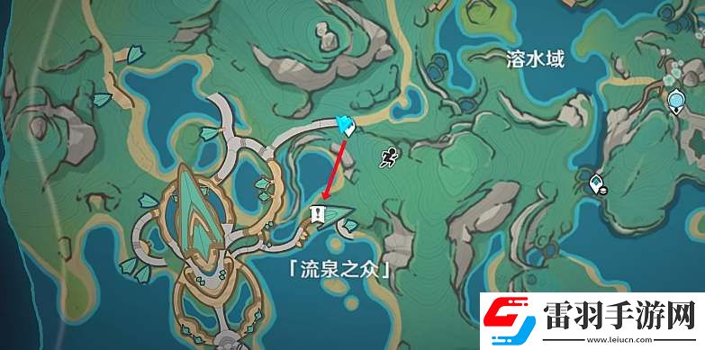 原神5.1灼灼彩菊采集路线图分享