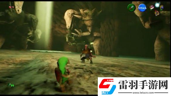 粉丝虚幻5重制塞尔达传说时之笛演示!完整版demo发布