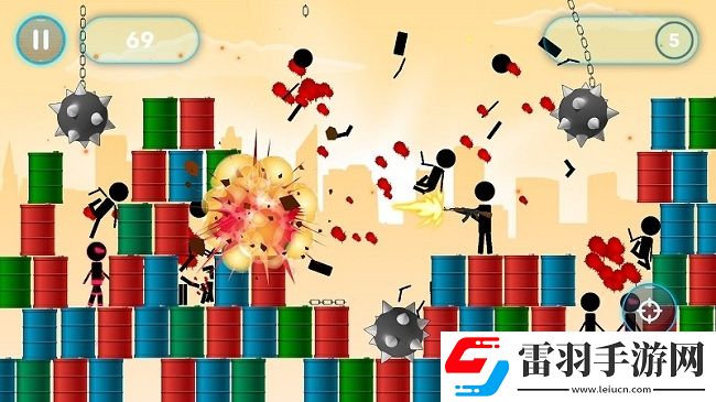 火柴人大战争破解无限钻石和金币和升级点