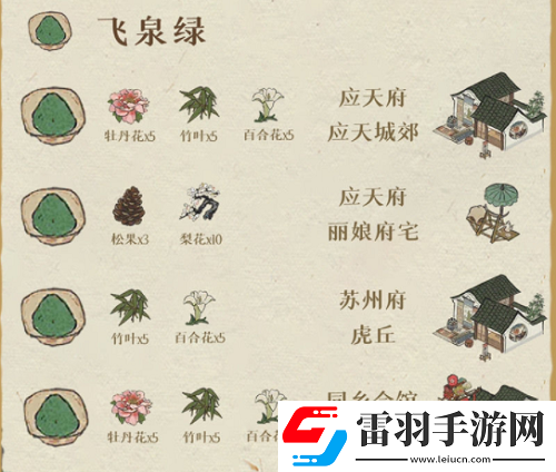 江南百景图颜料怎么获得全部颜料获取方法