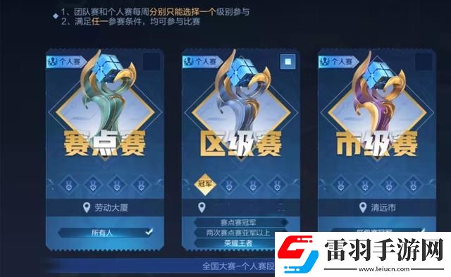王者荣耀赛点级冠军