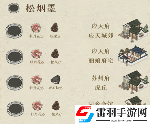 江南百景图颜料怎么获得全部颜料获取方法
