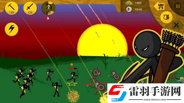 火柴人大战争破解无限钻石和金币和升级点